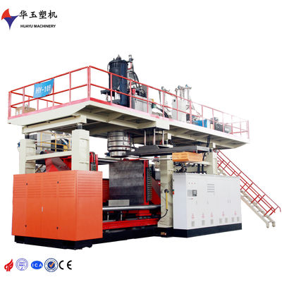 10 Layer IBC Extrusion Blow Molding Machine High Speed External Steel Frame
