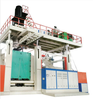 10 Layer IBC Extrusion Blow Molding Machine High Speed External Steel Frame