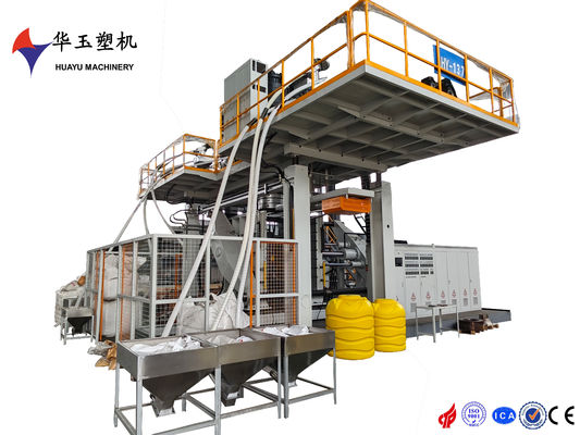 HUAYU 1000L 2-LAAGSE Blaasvormmachine 62 KW Verwarmingsvermogen voor de Productie van Grote Plastic Containers