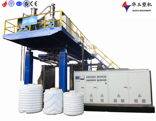 Huayu 1000L 2lagen water tank extrusie blaasgietmachine ontworpen voor vloeibare verpakkingen