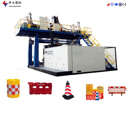 High Speed 2 Layers Blow Moulding Machine voor wegbarrière capaciteit en 180kw vermogen