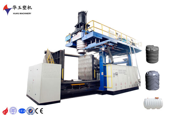 3000L capaciteit 3-laag co-extrusie IBC blaasgietmachine met PLC + Touch Screen Control